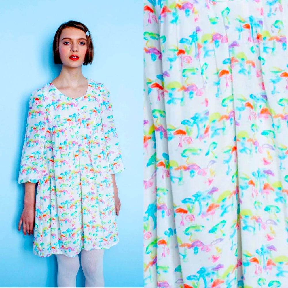 🍄 Family Affairs Mushroom Carousel Dress || Size Small
